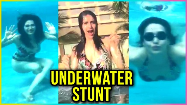 Naagin 3 Actress Karishma Tanna's UNDERWATER STUNT