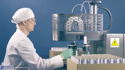 Máquina cerradora  de tubos de aluminio, NEWECO ZTA-100