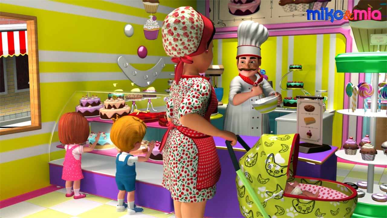 Pat a Cake Nursery Rhyme with Action | Popular Nursery Rhymes and Kids Songs by Mike and Mia