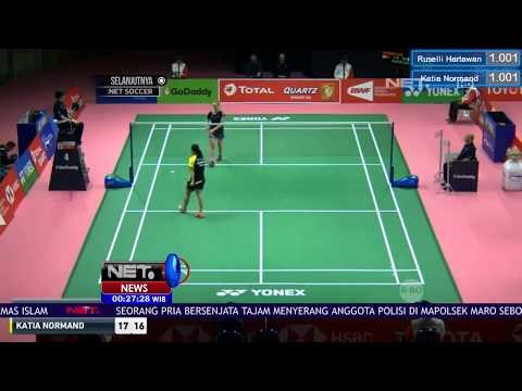 Piala Uber, Tim Uber Indonesia Sapu Bersih Perancis -NET24