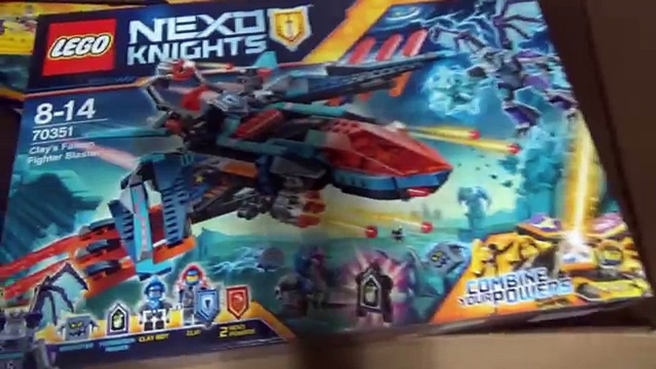 레고 2017년 신제품 닌자고 넥소나이츠 1차 구입분 장난감 소개 lego ninjago nexo knights