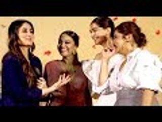 Watch: Kareena, Sonam, Shikha, Swara Promote 'Veere Di Wedding' | Bollywood Buzz