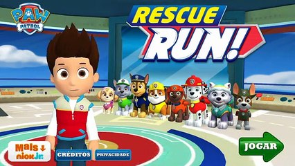 PATRULHA CANINA CORRIDA DE RESGATE ROCKY E ZUMA NA BAIA DA AVENTURA #1