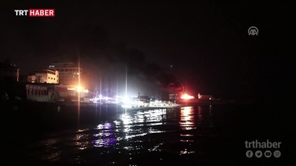 İsrail savaş uçakları iki balıkçı teknesini hedef aldı