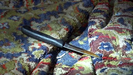 Ablasını rahatsız ettiği kişiyi bıçaklayarak ağır yaraladı