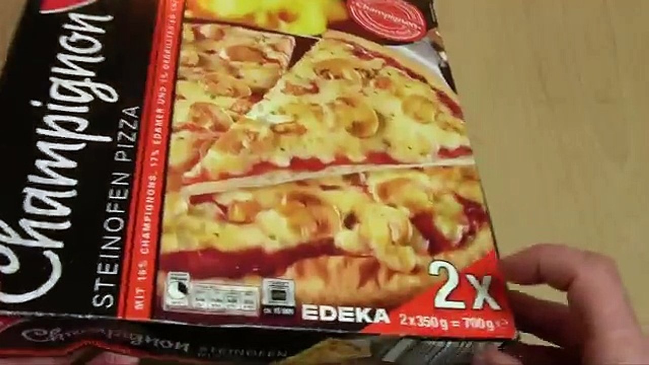 PizzaTest - Edeka Champignon (Steinofen Pizza)