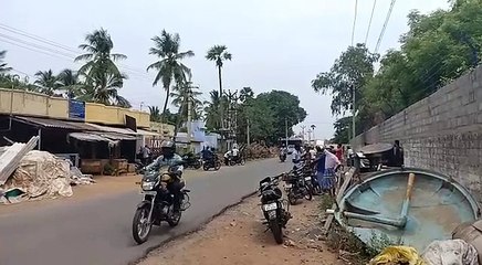 தூத்துக்குடி படுகொலையை கண்டித்து செல்போன் டவரில் ஏறி போராட்டம்!-வீடியோ