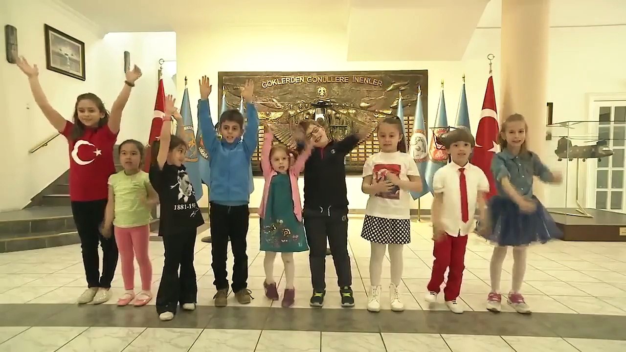 Atatürke layık bir çocuk olacağım, çünkü onu çok seviyorum; TSKdan 23 Nisan videosu