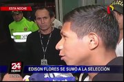 Edison Flores se sumó a la Selección y declaró sobre el caso de Paolo