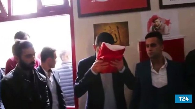 Ülkücüler Selçuk Üniversitesine Uç Beyi atayıp yemin töreni yaptı