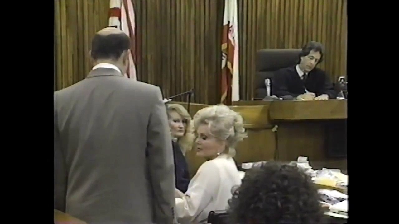 Zsa Zsa Gabor 1989 The People Vs. Zsa Zsa Gabor part 3/3