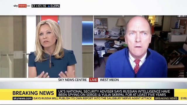 Suriyede kimyasal saldırı iddiası mantıksız diyen İngiliz General apar topar canlı yayından alındı