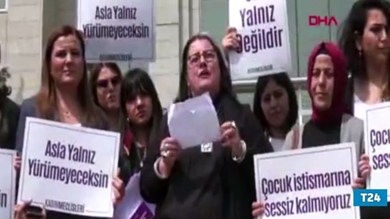 Cinsel istismarla suçlanan babanın tutuksuz yargılanmasına tepki