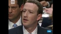 Zuckerbergin ABD Kongresindeki yüz ifadeleri sosyal medyada gündem oldu