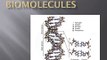 An introduction to biomolecules