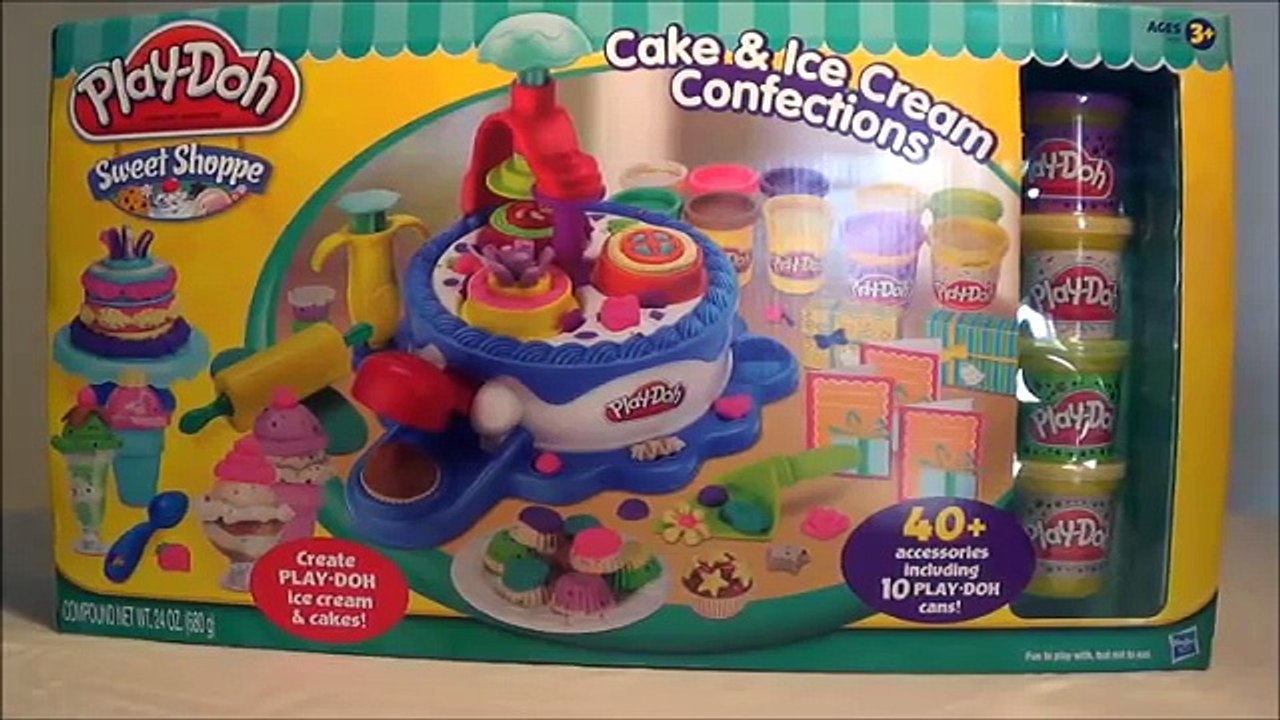Plastilina Play-Doh Cake N Ice Cream Confections| Juguetes para Ninas