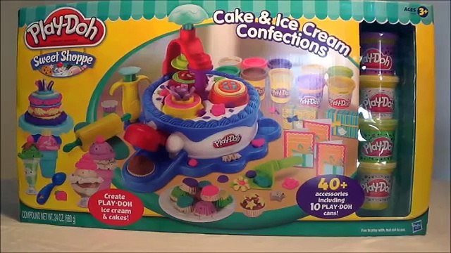 Plastilina Play-Doh Cake N Ice Cream Confections| Juguetes para Ninas