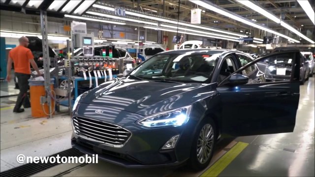 Yeni Ford focus üretim bandında