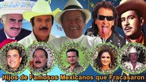 Hijos de Famosos Mexicanos que Fracasaron II