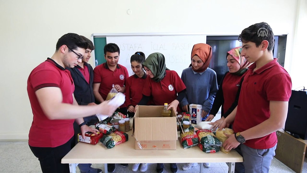 Atıklar muhtaç ailelere ramazan kolisi olarak döndü - MALATYA