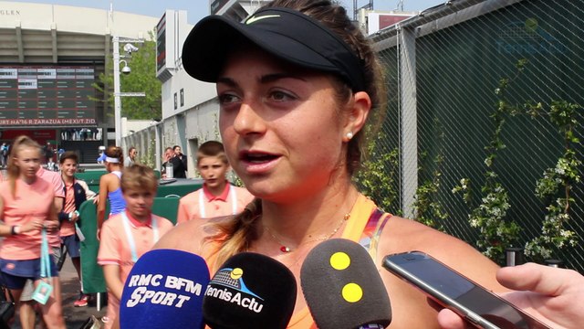 Roland-Garros 2018 - Margot Yerolymos : Ma 1ère à Roland-Garros ? Ni un déclic ni moins de pression