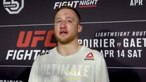 UFC on FOX 29: Justin Gaethje Post-Fight Media Scrum - MMA Fighting