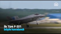Türkiye için üretilen ilk F-35A uçağı