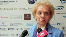 Η πρόεδρος του πανελληνίου συλλόγου εξαγωγέων, Χριστίνα Σακελλαρίδη στο CNN Greece