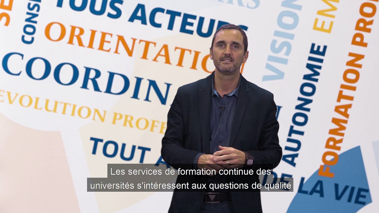 La démarche qualité dans le domaine de la formation tout au long de la vie