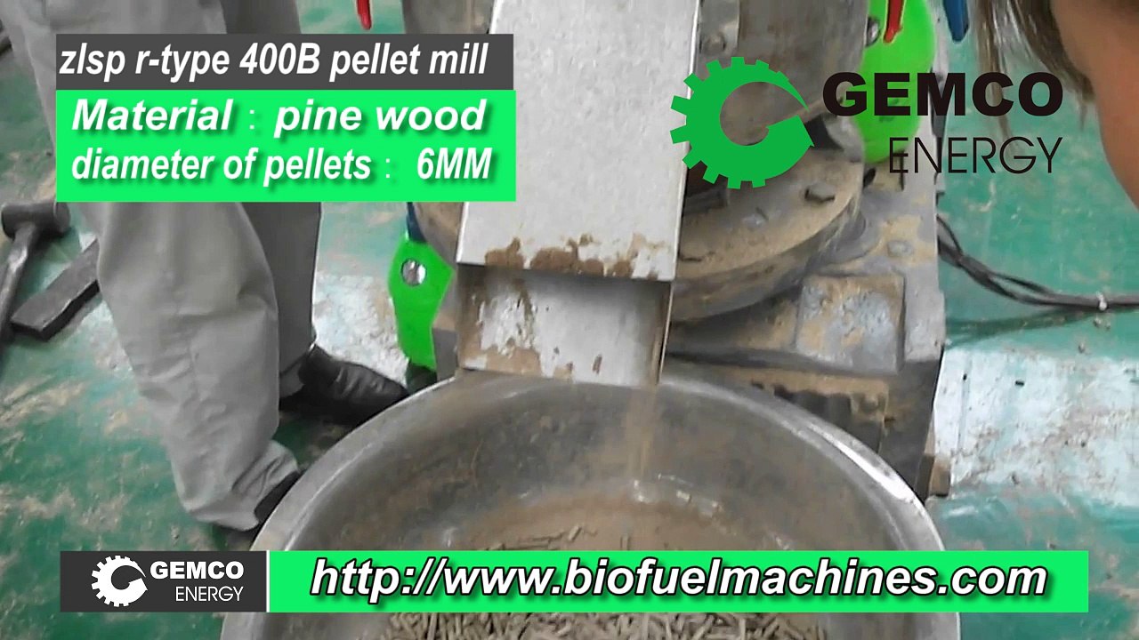 Rotating Roller Pellet Mill: ZLSP R-Type 400B Pellet Machine