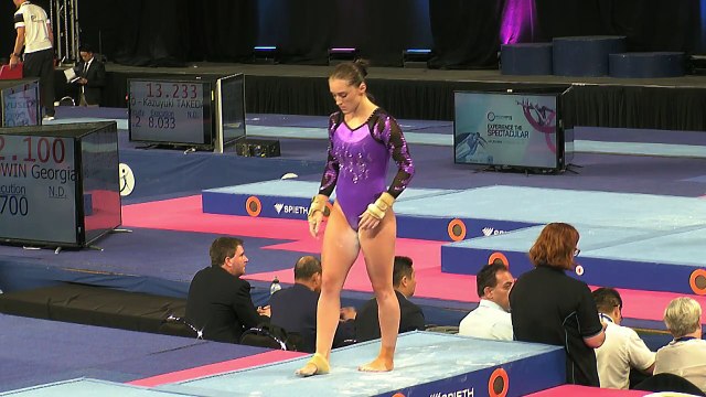 2018 World Cup Gymnastics Melbourne - Alexandra Eade (AUS) Balance Beam Qualifications