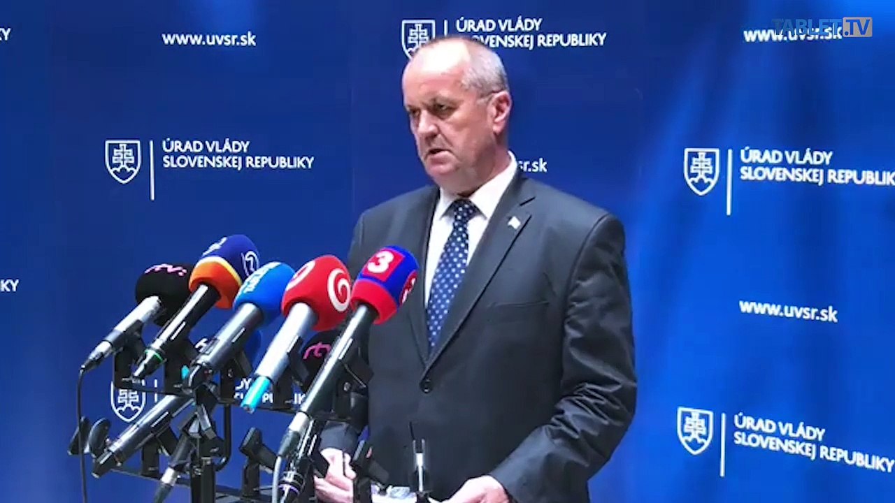 ZÁZNAM: Brífing ministra obrany P. Gajdoša