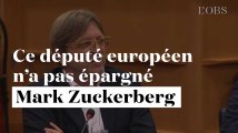 L'eurodéputé Guy Verhofstadt n'a pas épargné Mark Zuckerberg