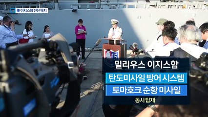 美, 이지스함·B-52 띄우기…소리 없는 무력시위