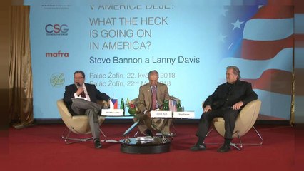 Ex-conselheiro de Trump dá conferência na Europa