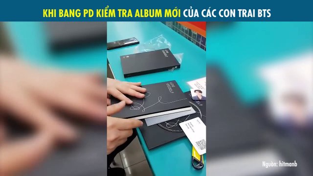 Lầy như Bang Shi Hyuk, chủ tịch Big Hit, đích thân quay clip unbox album Tear của BTS và cười hí hí