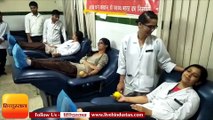 हल्द्वानी मेडिकल कालेज के छात्र-छात्राओं ने किया रक्तदान