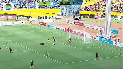 OMG, Esteban Sriwijaya FC Gagal Manfaatkan Umpan Alfin | Go-Jek Liga 1 bersama Bukalapak