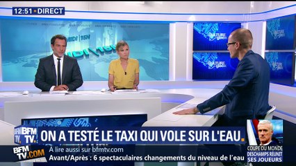 Sea Bubbles, le taxi qui vole sur l'eau