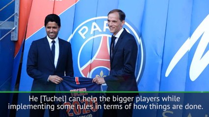 Firm Tuchel can help PSG progress - Saha