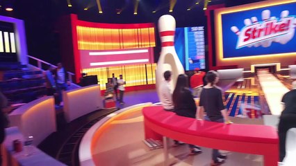 Vincent Lagaf’ soutenu par Cyril Hanouna sur le tournage de Strike (vidéo)