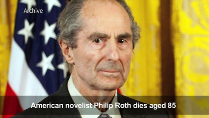 American literary giant Philip Roth dead at 85