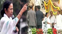 HD Kumaraswami की Swearing-in ceremony में गुस्सा हुई Mamata Banerjee, Watch Video | वनइंडिया हिन्दी