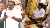 HD Kumaraswamy की Swearing-in ceremony को छोड़ भागे Arvind Kejriwal | वनइंडिया हिन्दी