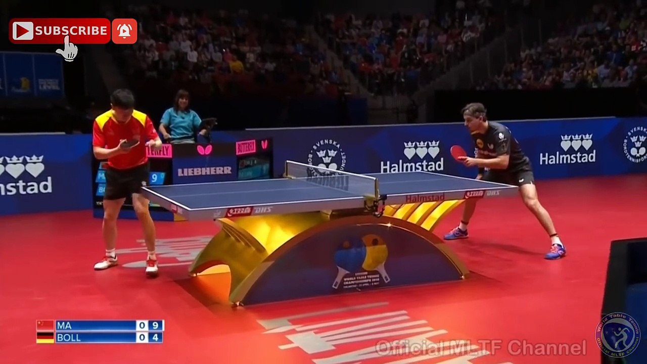 MA Long (CHN) Vs (GER) BOLL Timo [MT-FINAL_M1] 2018 WTTTC