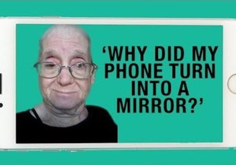 'Why Did My Phone Turn Into a Mirror?' – Grandma Discovers Selfie Mode
