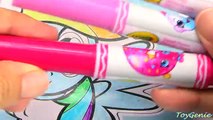 My Little Pony Rainbow Dash Pop Outz Christmas Coloring Activity and Surprises