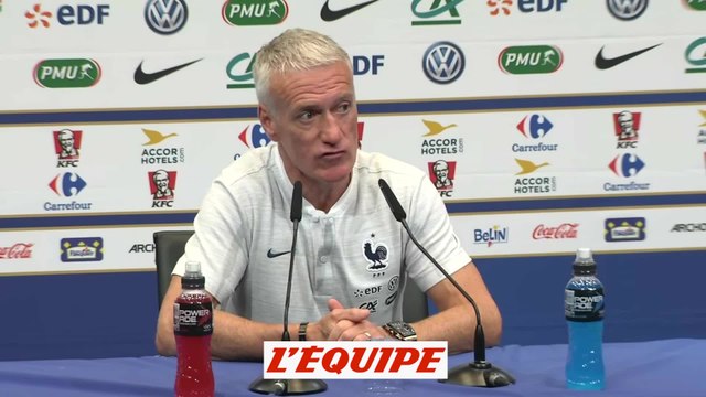 Rien de grave pour Dembélé, confirme Deschamps - Foot - Bleus