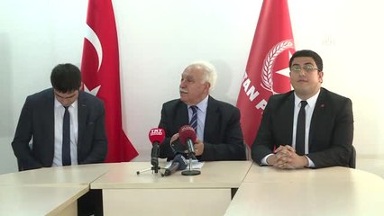 Perinçek: "(İnce'nin 'Suriye'de Yeni Anayasa Yapılmalı' Açıklaması) Amerika'nın Çözümünü...