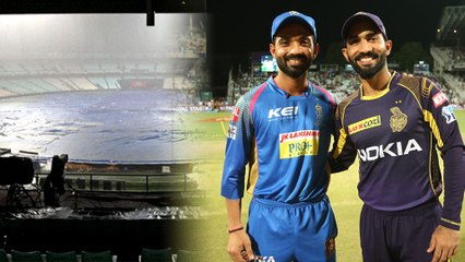 IPL 2018 : KKR vs RR : ಮಳೆಯಿಂದಾಗಿ ಮ್ಯಾಚ್ ನಿಂತರೆ ಗೆಲುವು ಯಾರಿಗೆ ?  | Oneindia Kannada